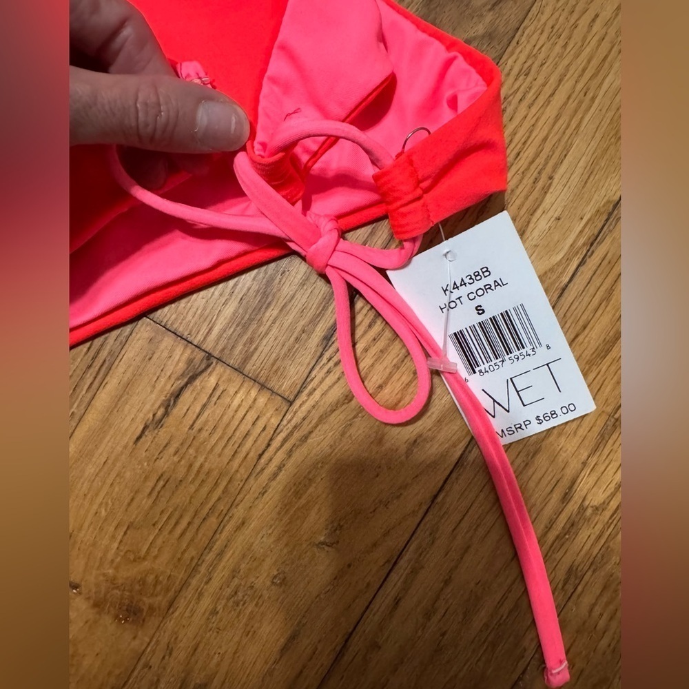 WET SWIMWEAR hot/neon pink bottoms - Picture 2 of 3
